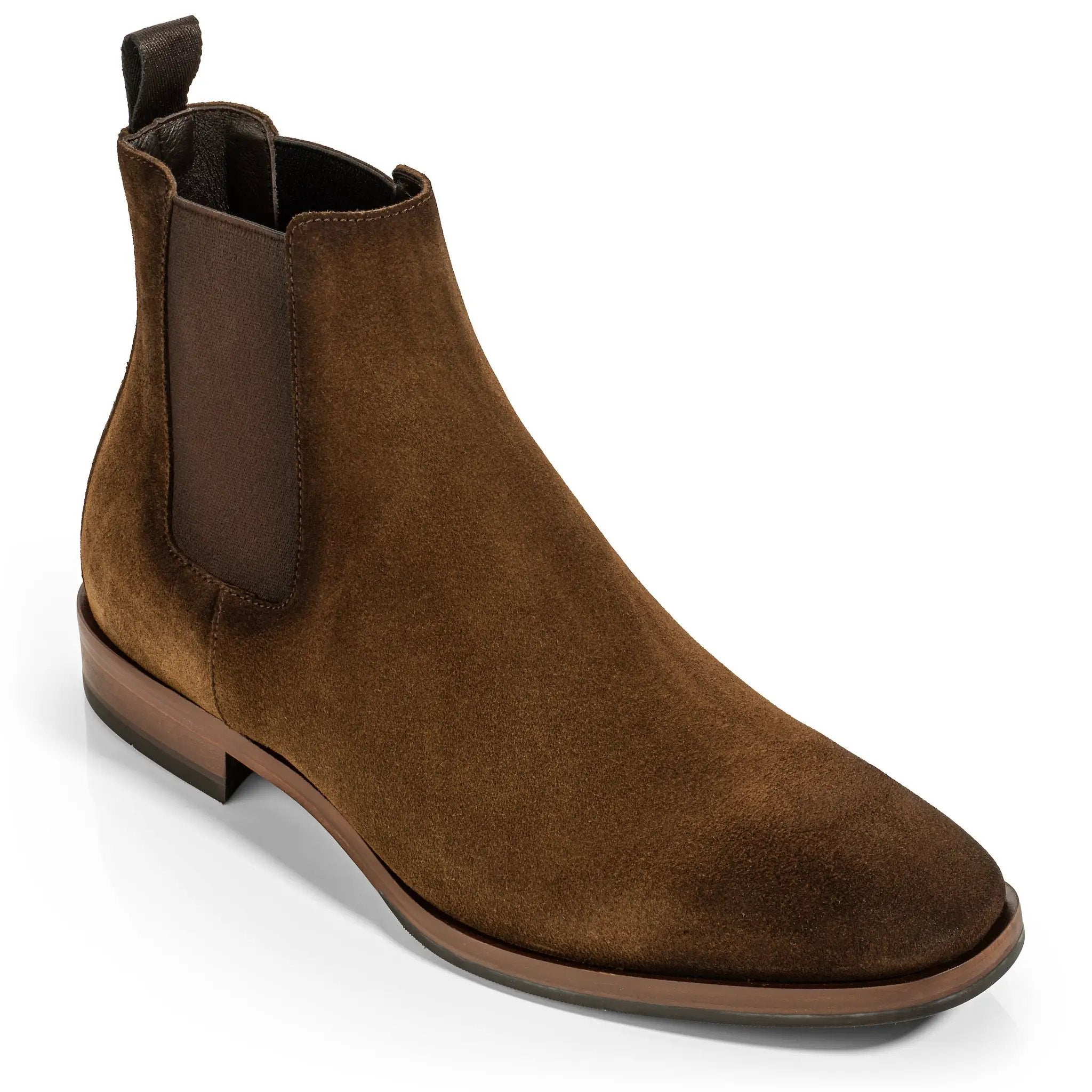 Christophe Mid Brown Suede Chelsea Boot by To Boot New York