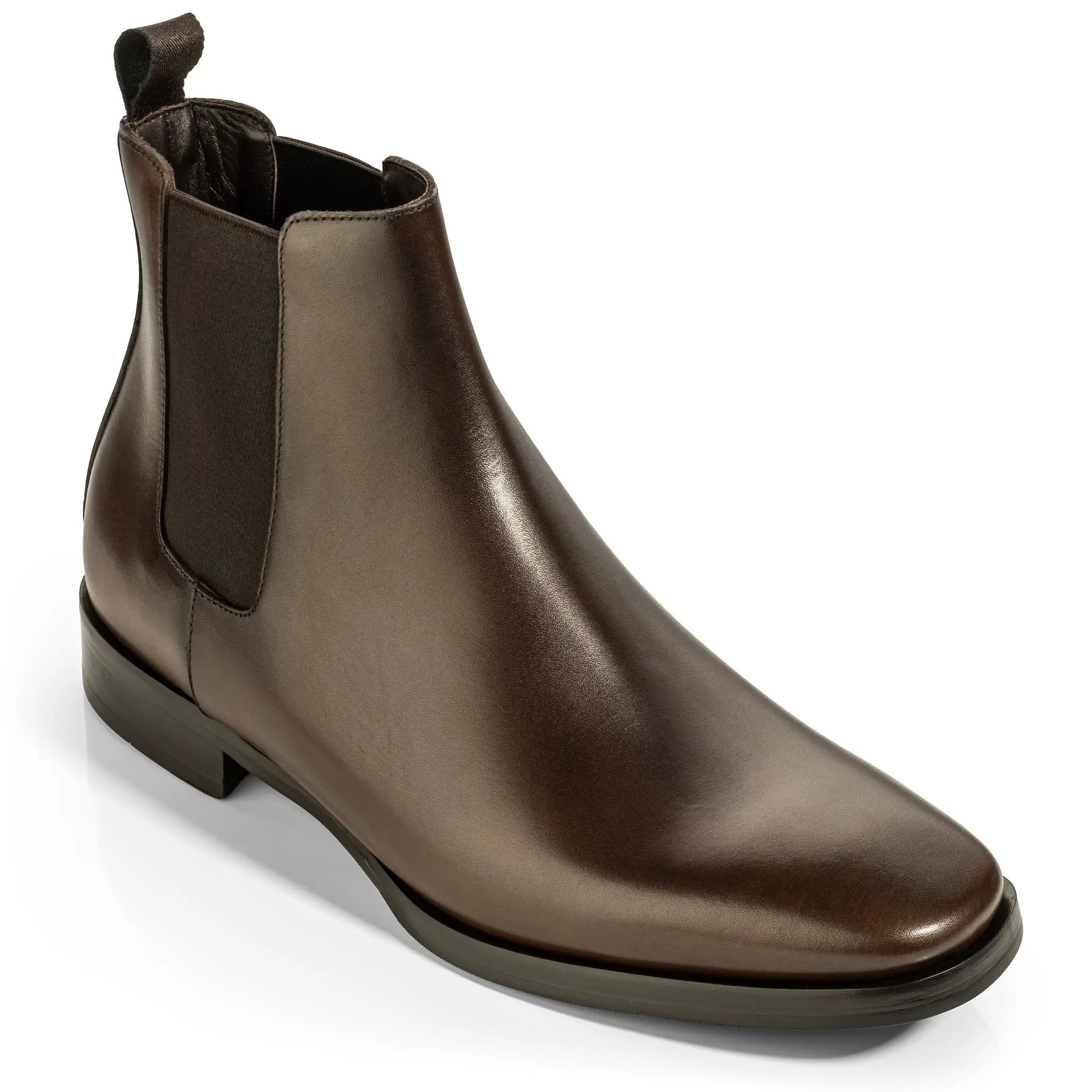 Christophe Dark Brown Calf Leather Chelsea Boot by To Boot New York
