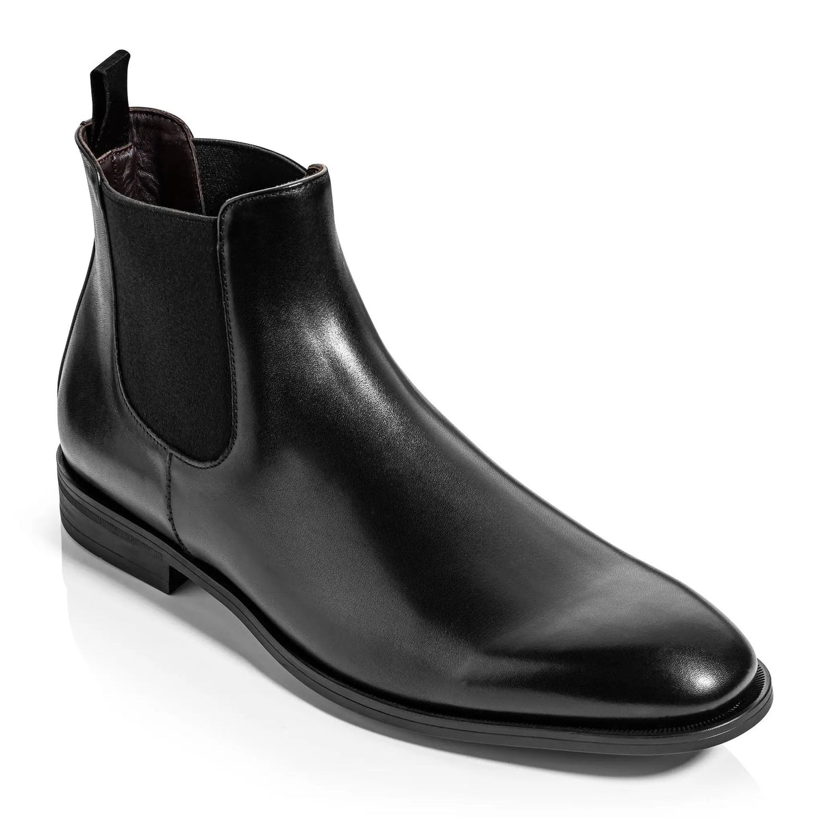 Icharus Black Calf Leather Chelsea Boot by To Boot New York
