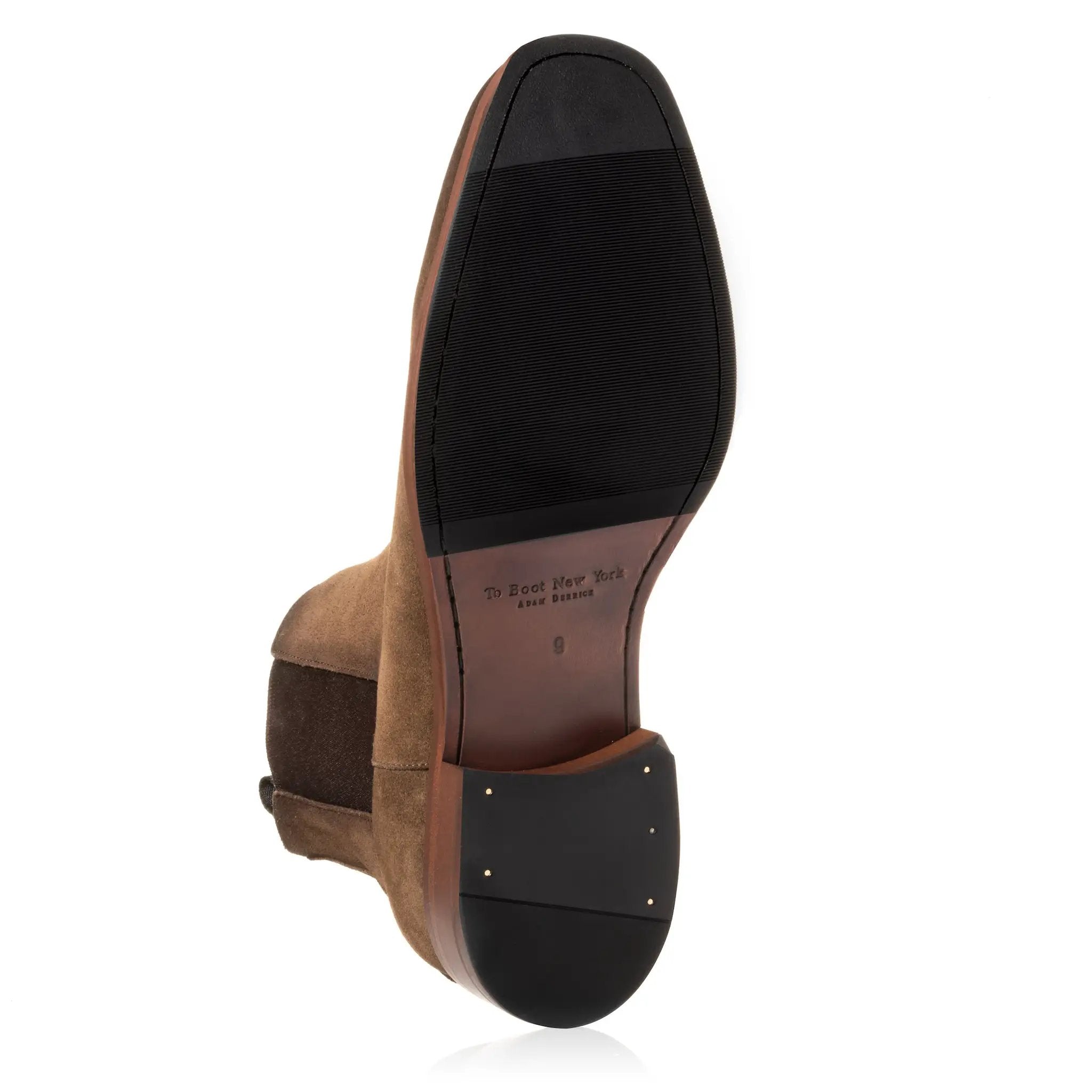 Christophe Mid Brown Suede Chelsea Boot by To Boot New York