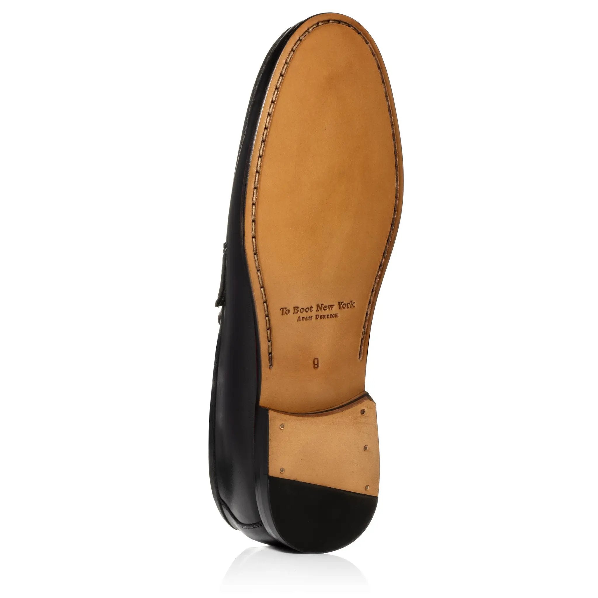 Clapton Black Calf Penny Loafer by To Boot New York
