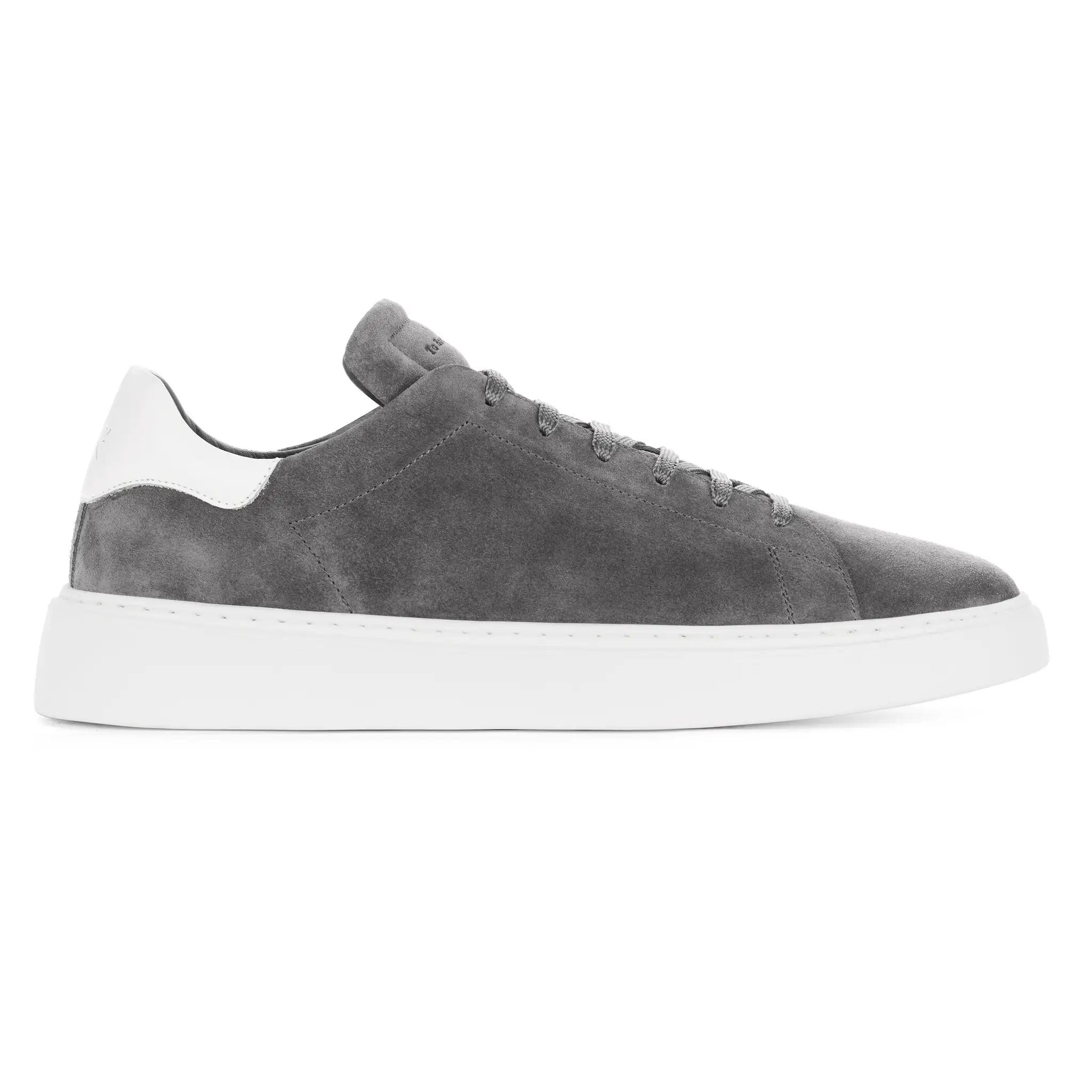 Mathis Grey/White Suede Sneaker by To Boot New York