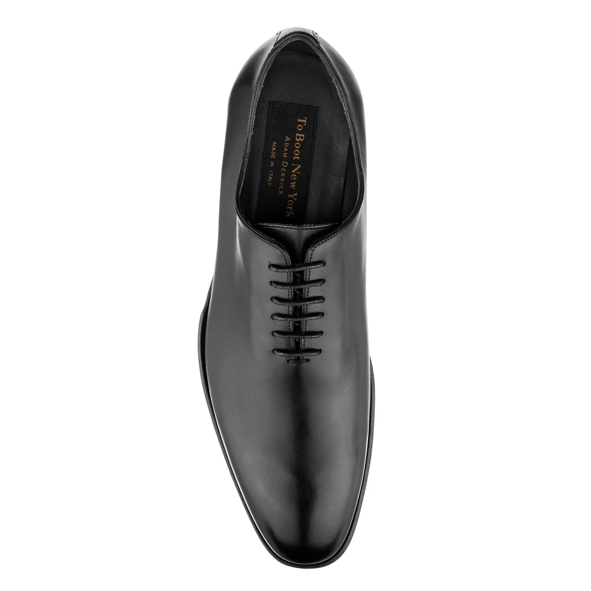 Chamberlain Black One-Piece Lace-Up Balmoral by To Boot New York