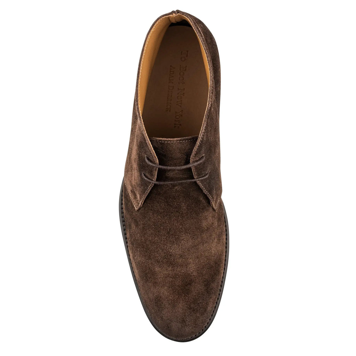 Caine Brown Waxed Suede Chukka Boot by To Boot New York