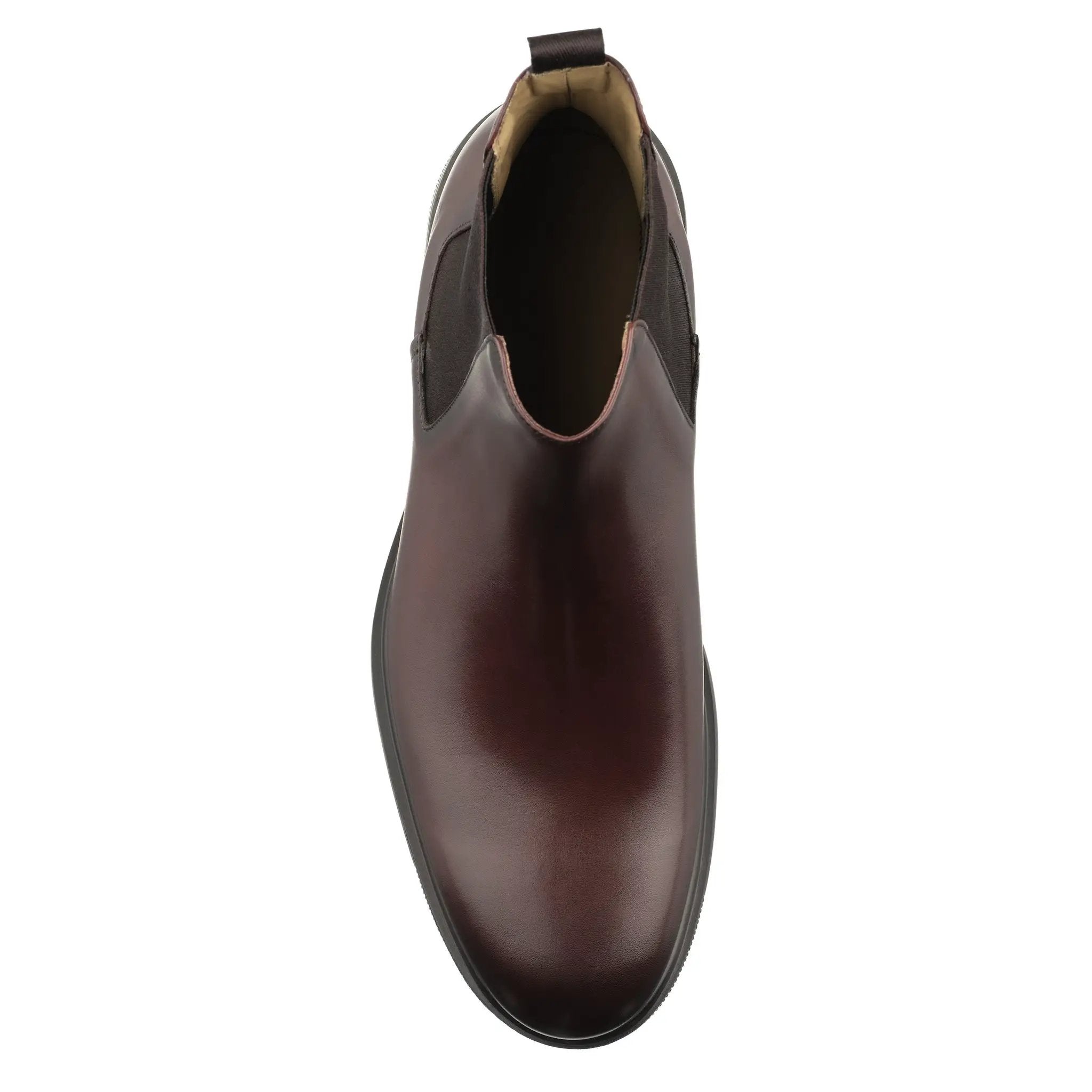 Carlsbad Dark Brown Calf Leather Chelsea Boot by To Boot New York