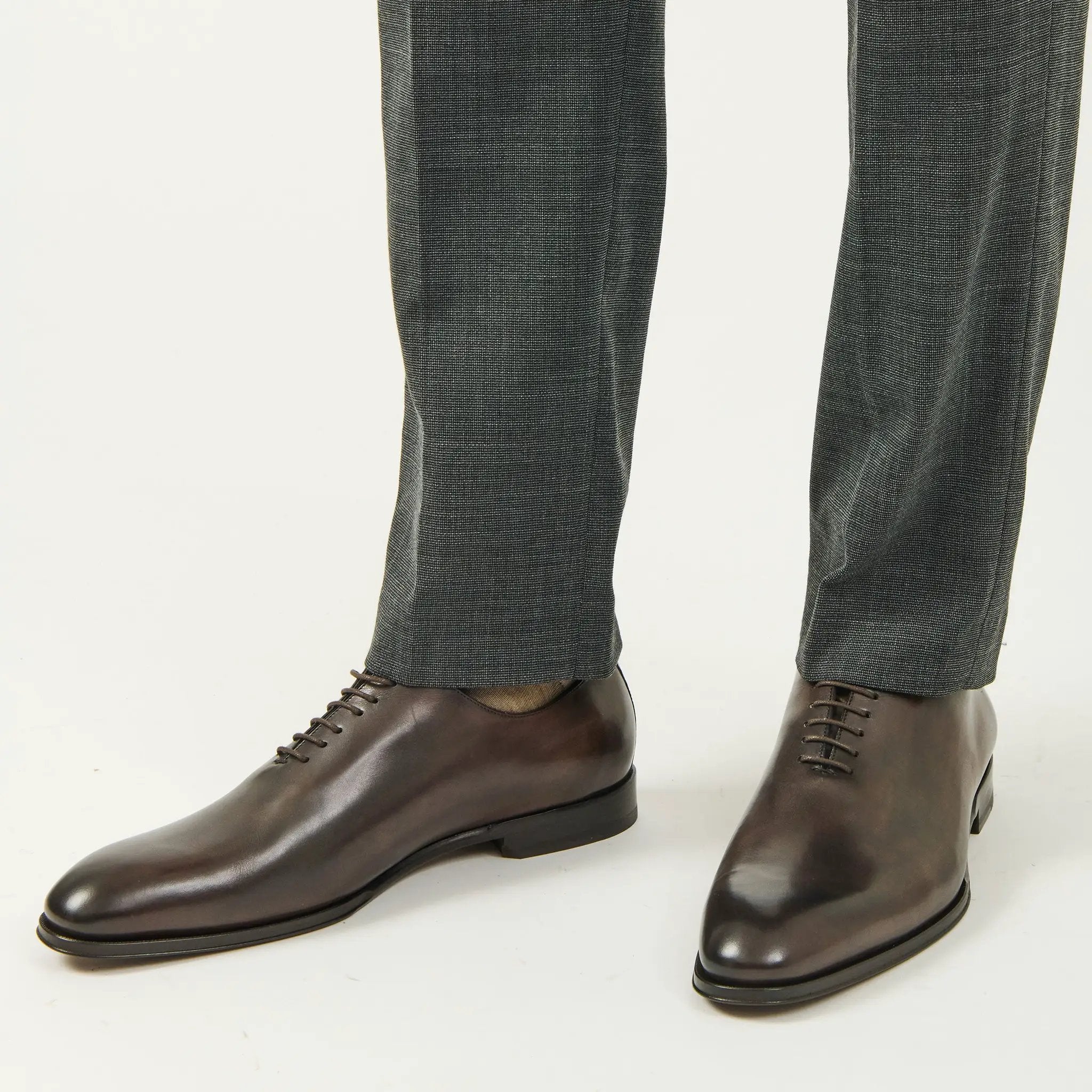 Chamberlain Burnished Brown One-Piece Lace-Up Balmoral by To Boot New York