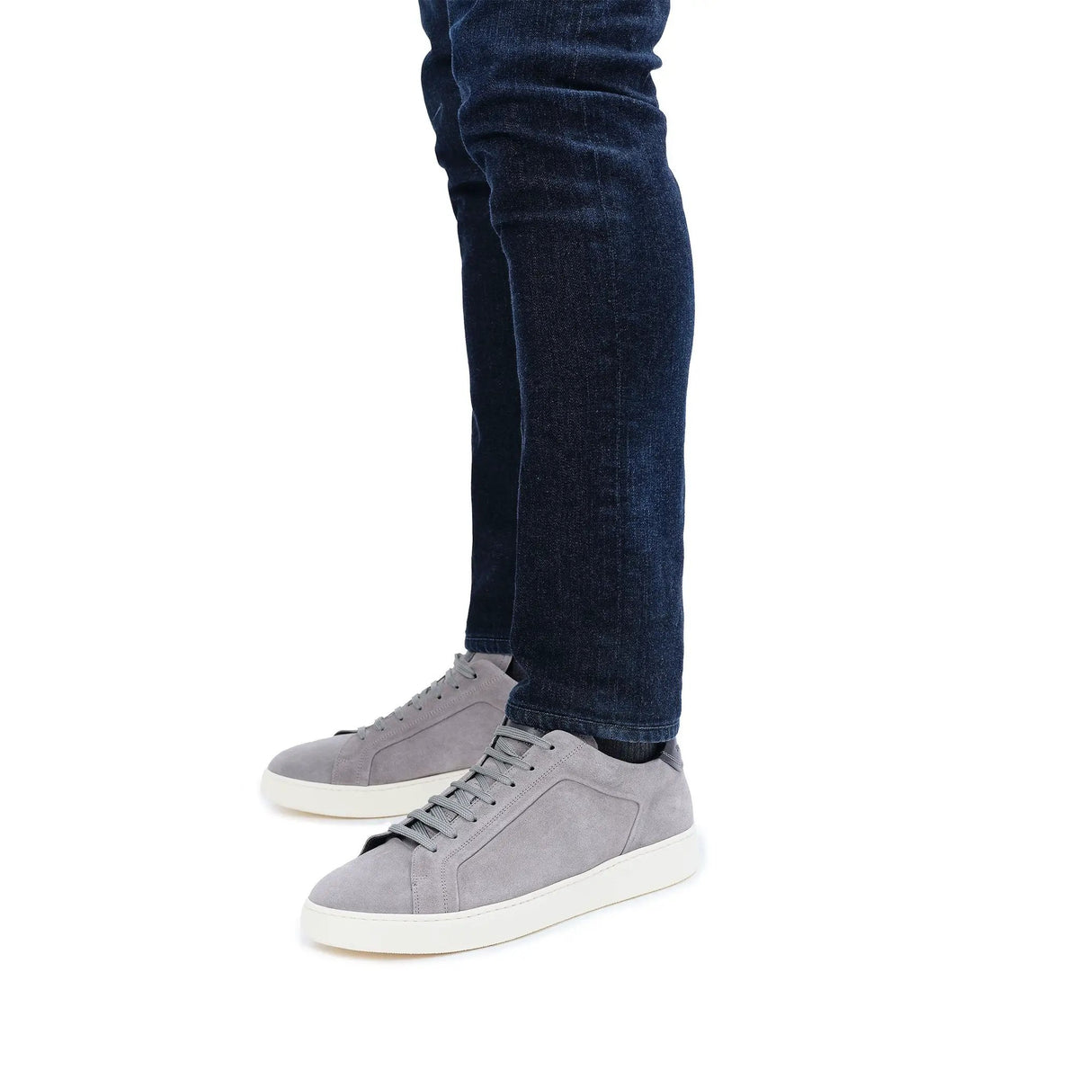 Monterey Grey Suede Sneaker by To Boot New York