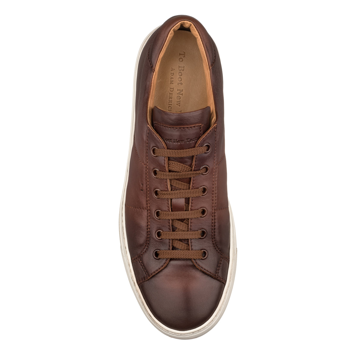 Colton Brandy Nappa Calf Sneaker by toboot
