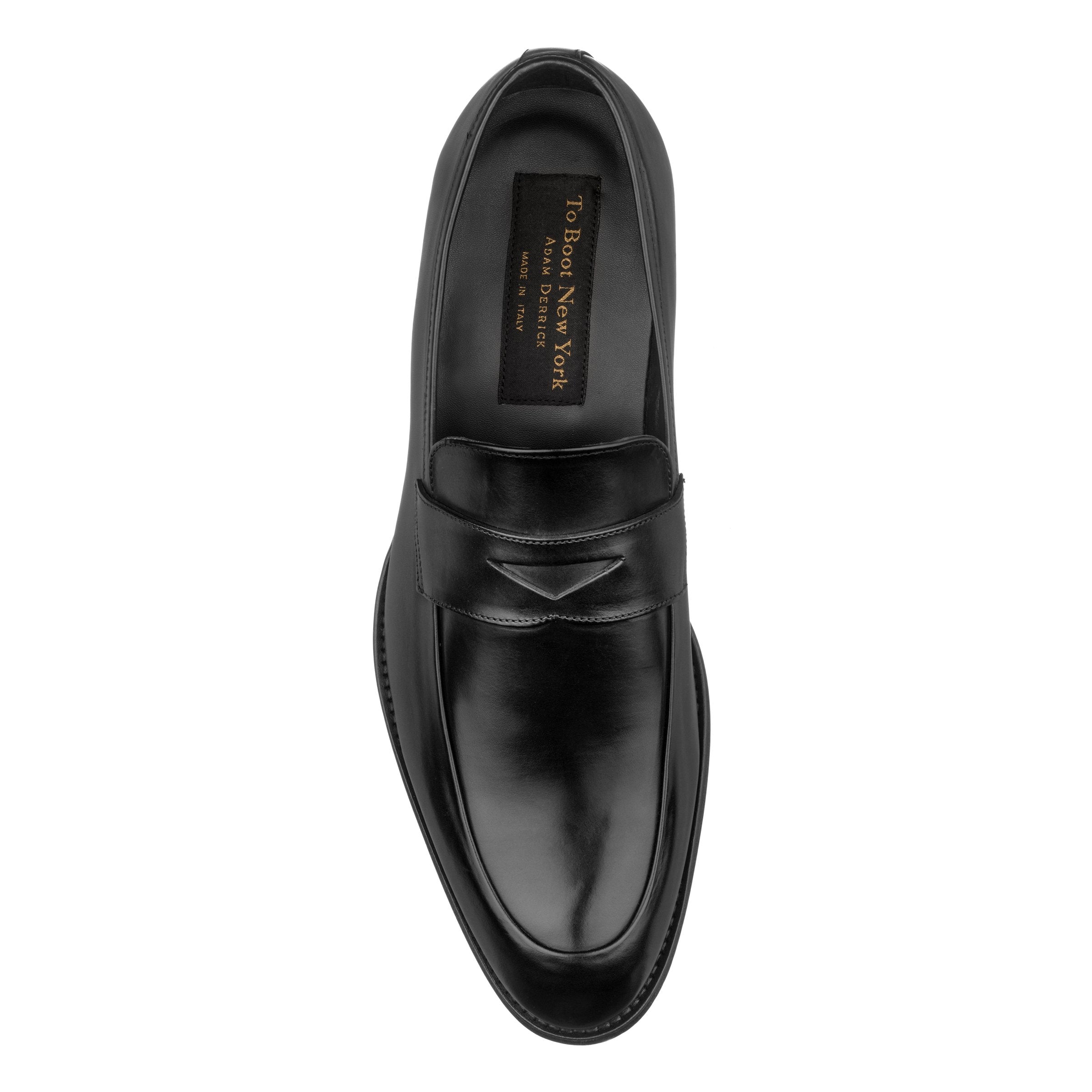 Francis Black Calf Dress Loafer by toboot