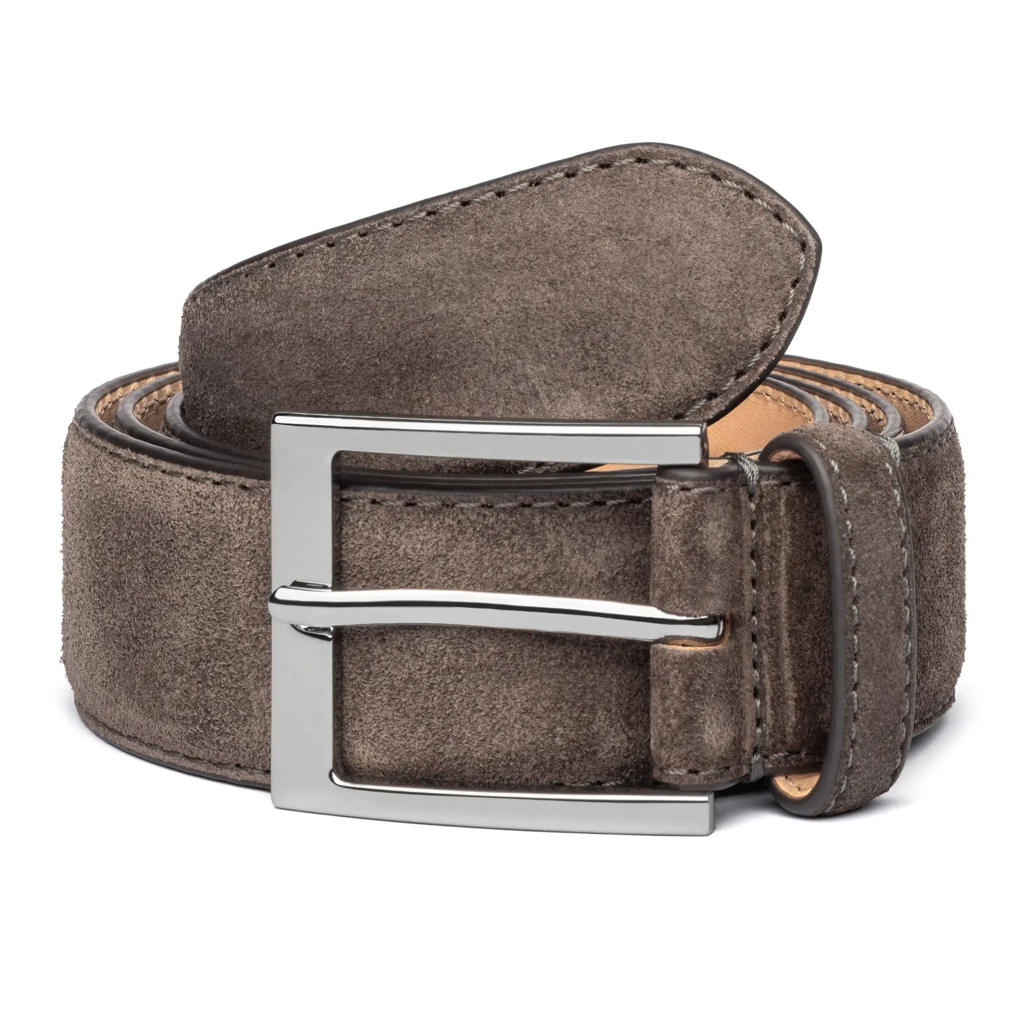 Grey Suede Belt by To Boot New York