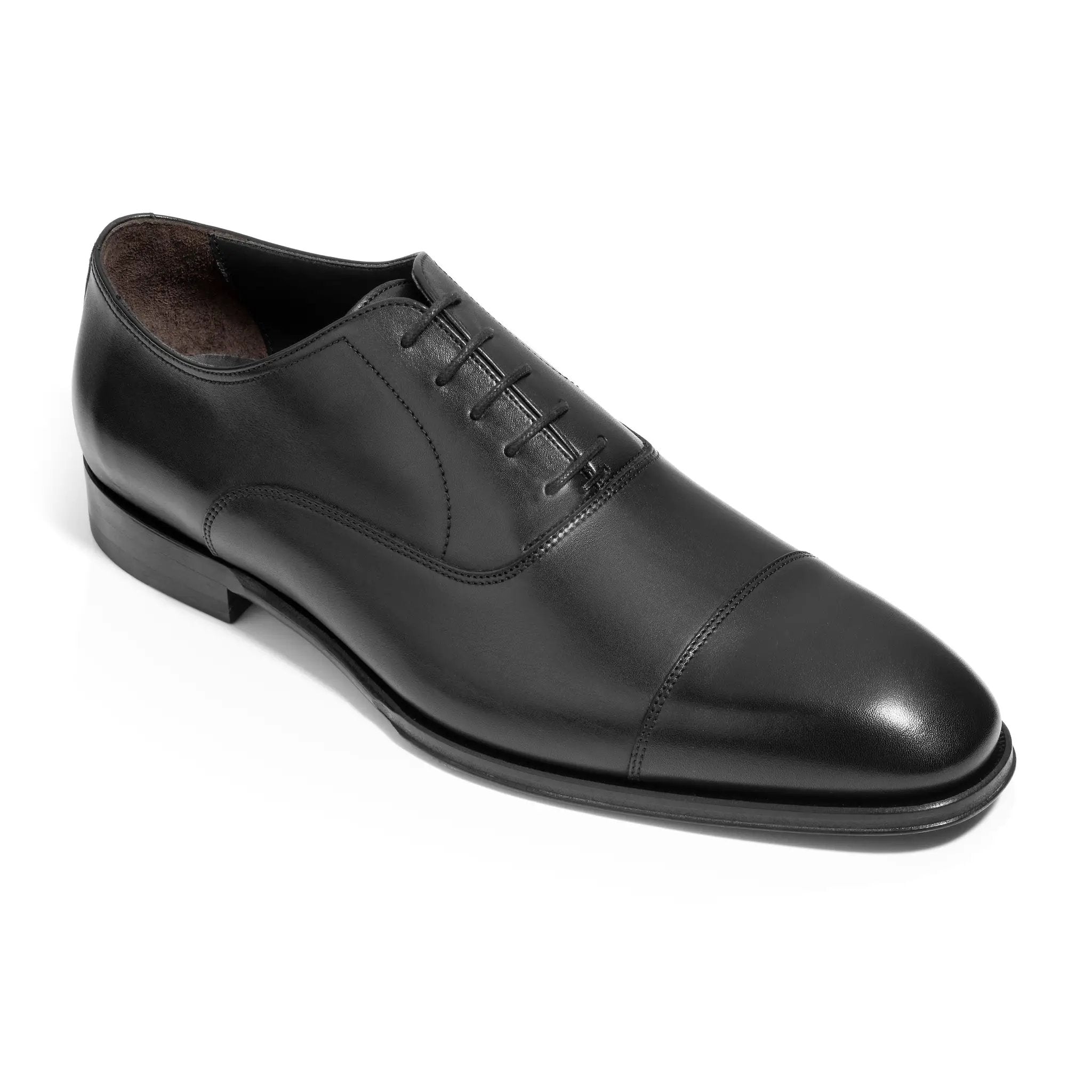 Nico Black Calf Leather Cap Toe Oxford by To Boot New York