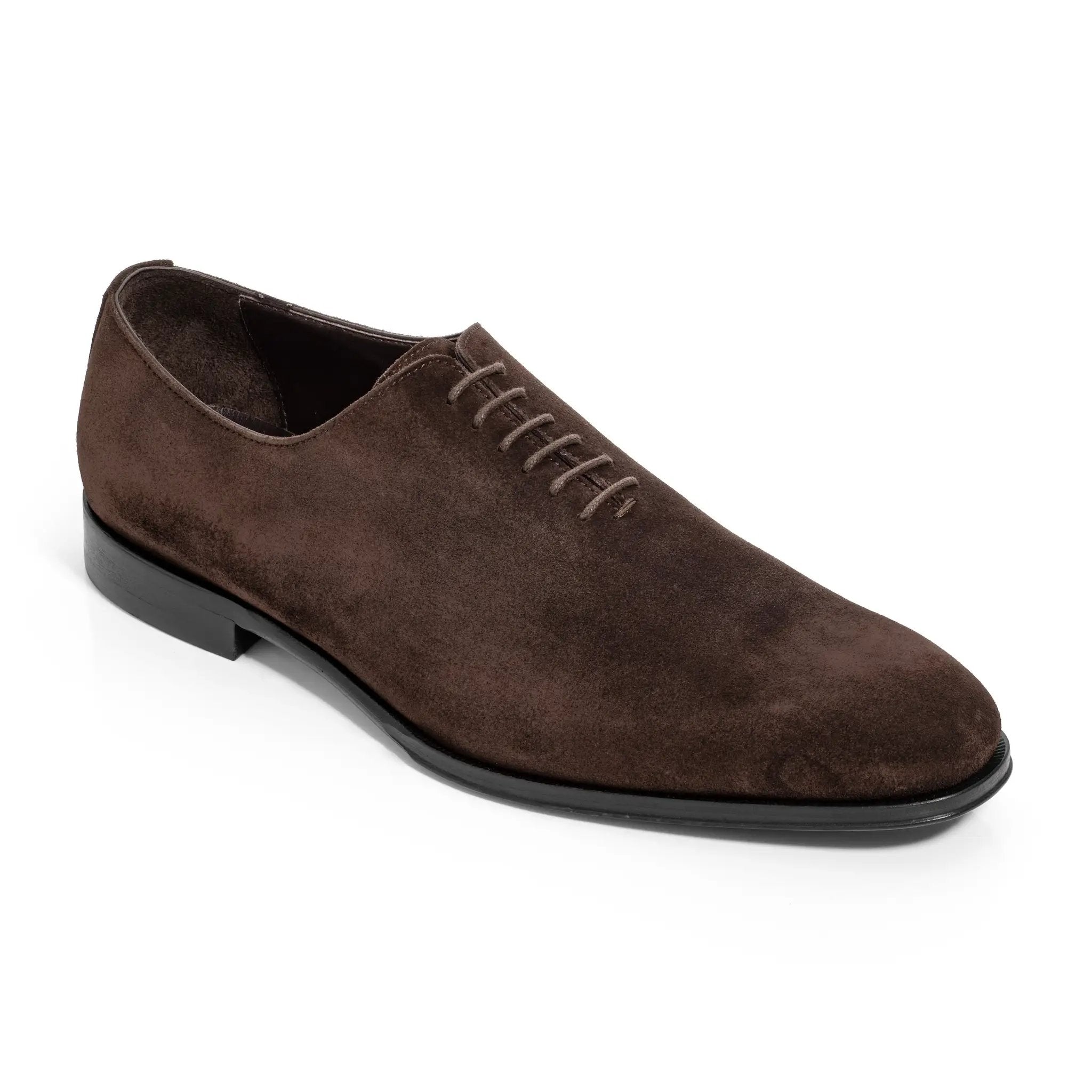 Chamberlain Brown Suede One-Piece Lace-Up Balmoral by To Boot New York