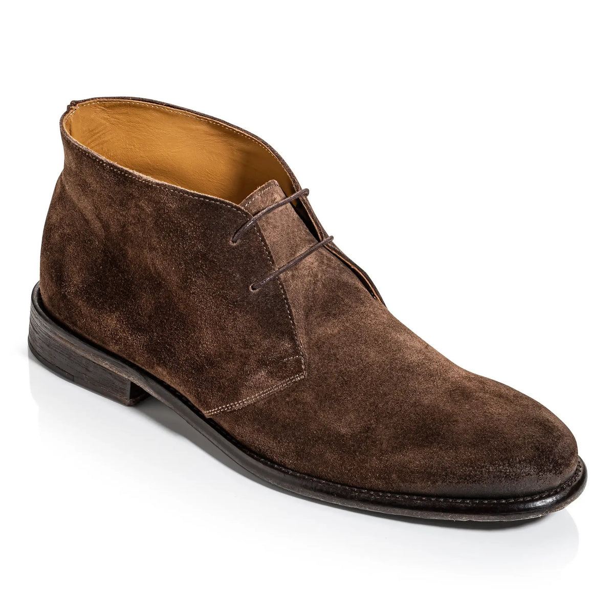Caine Brown Waxed Suede Chukka Boot by To Boot New York