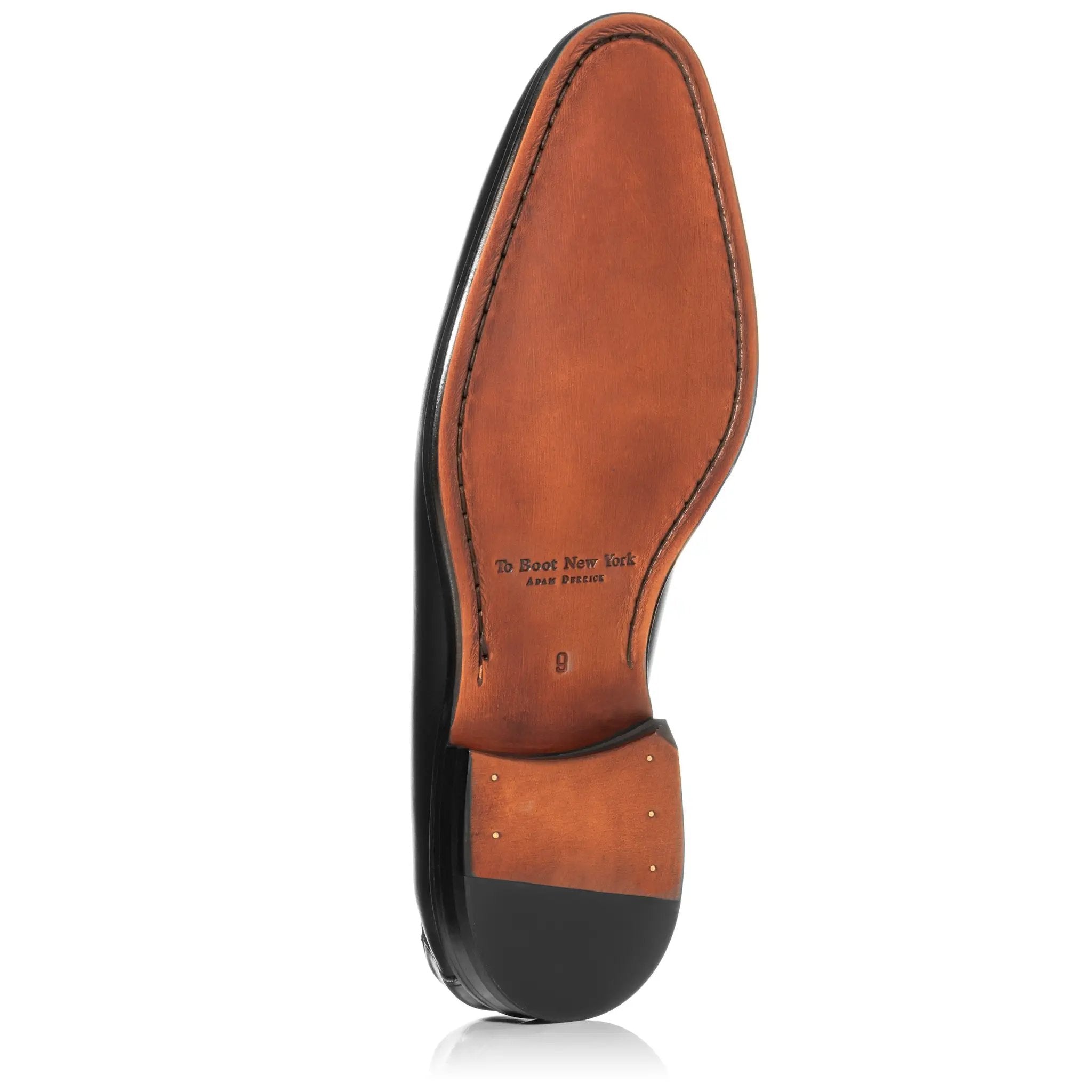 Maurizio Black Calf Tassel Loafer by To Boot New York