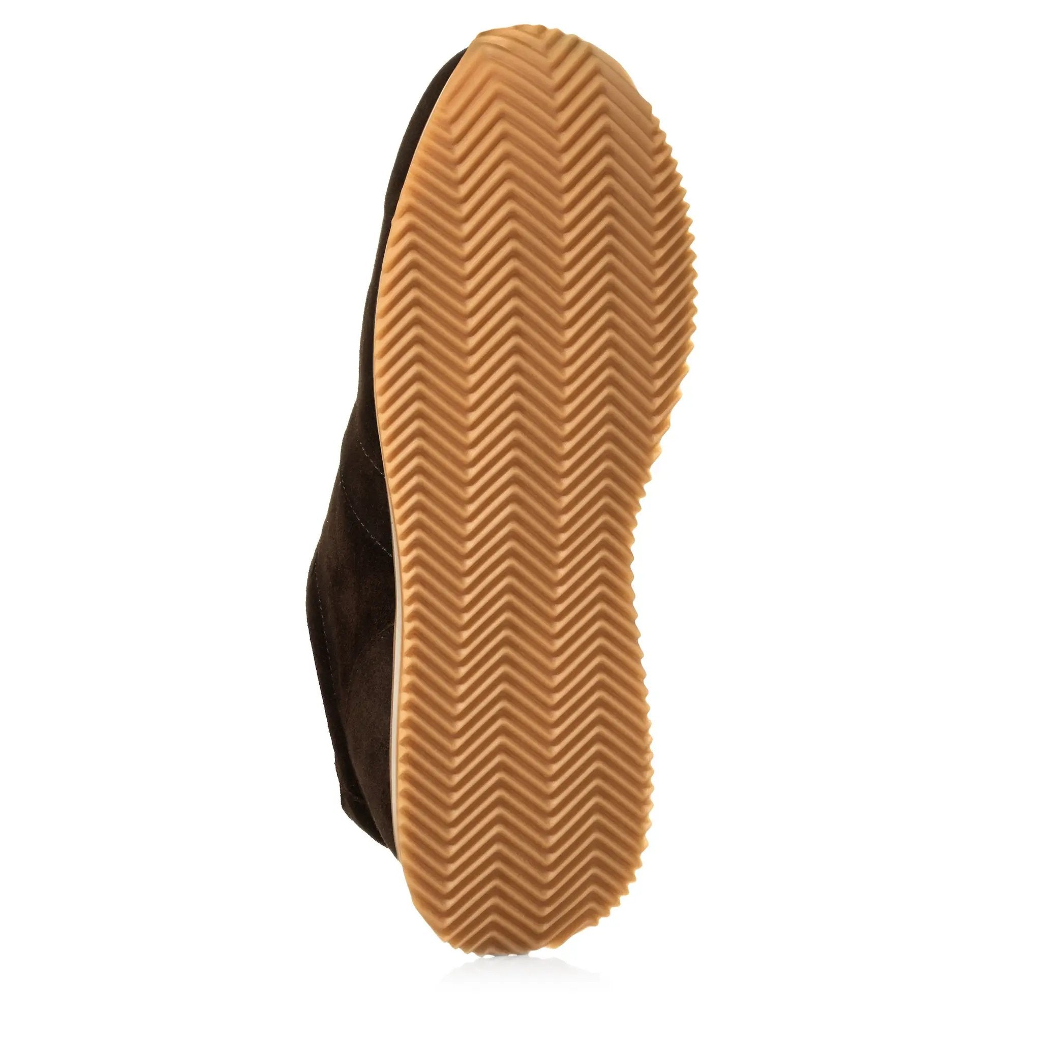 Fanning Mid Brown Suede Sneaker by To Boot New York