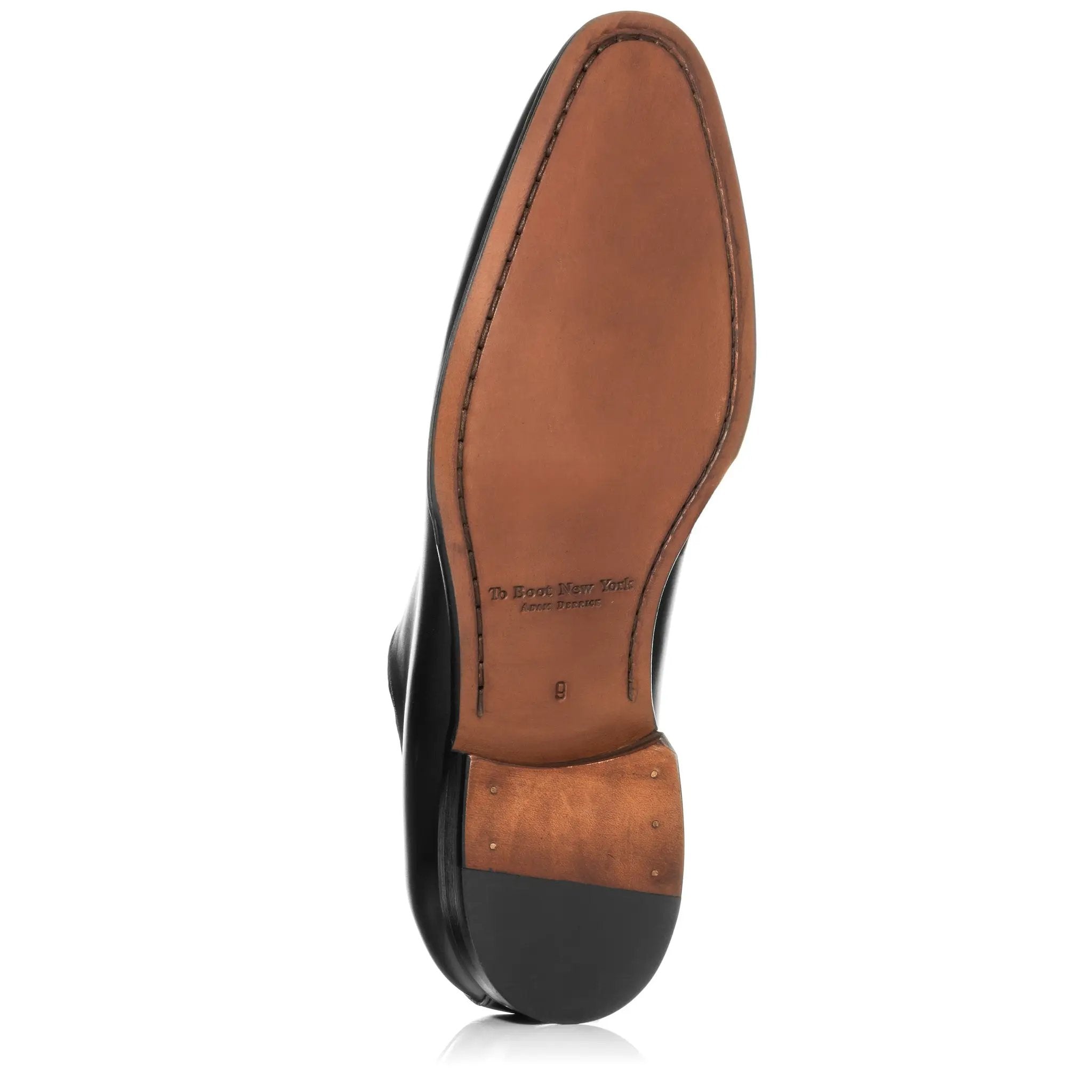 Chamberlain Black One-Piece Lace-Up Balmoral by To Boot New York