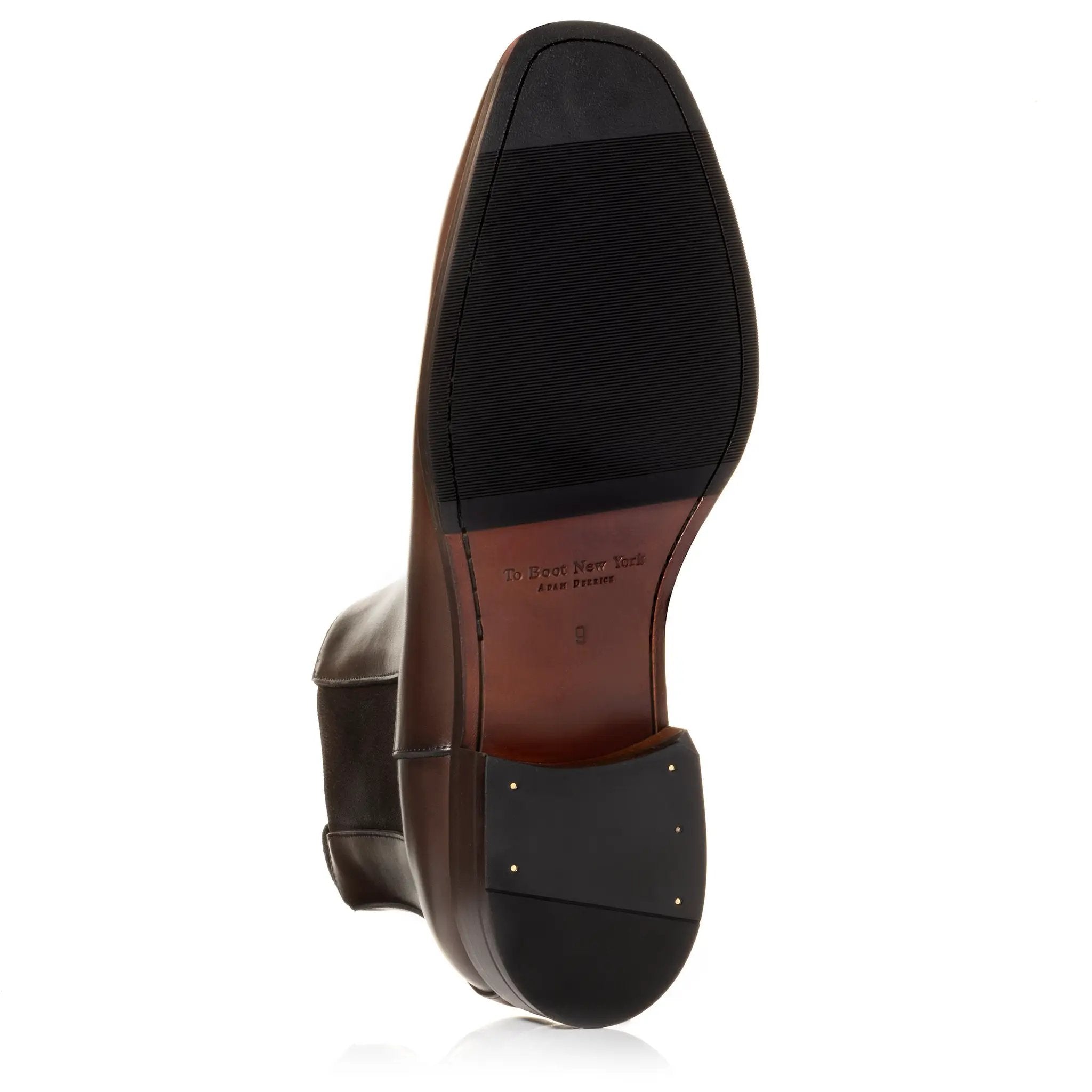Christophe Dark Brown Calf Leather Chelsea Boot by To Boot New York