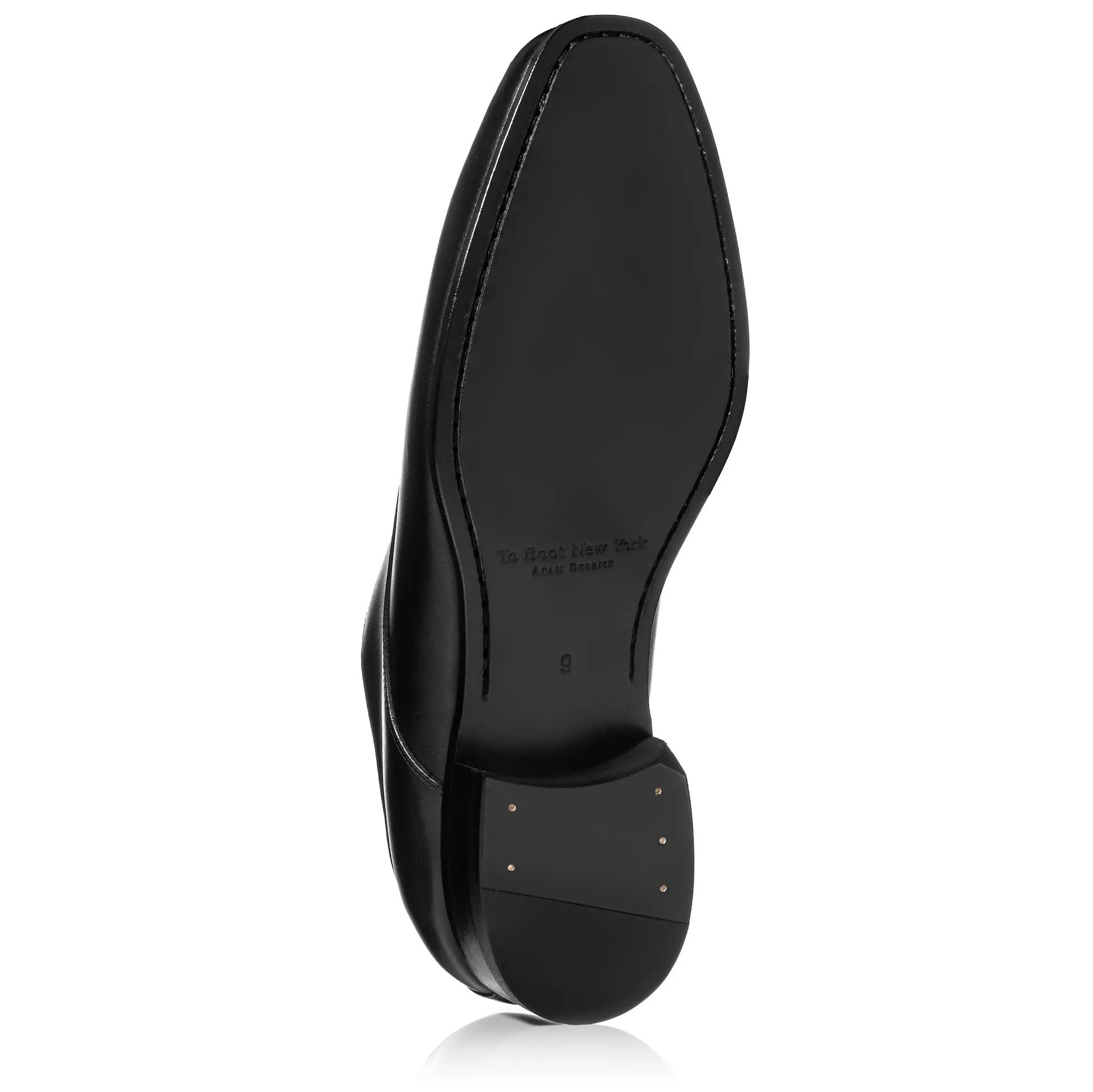 Fleming Black Calf Leather Lace-Up Oxford Dress Shoe by To Boot New York