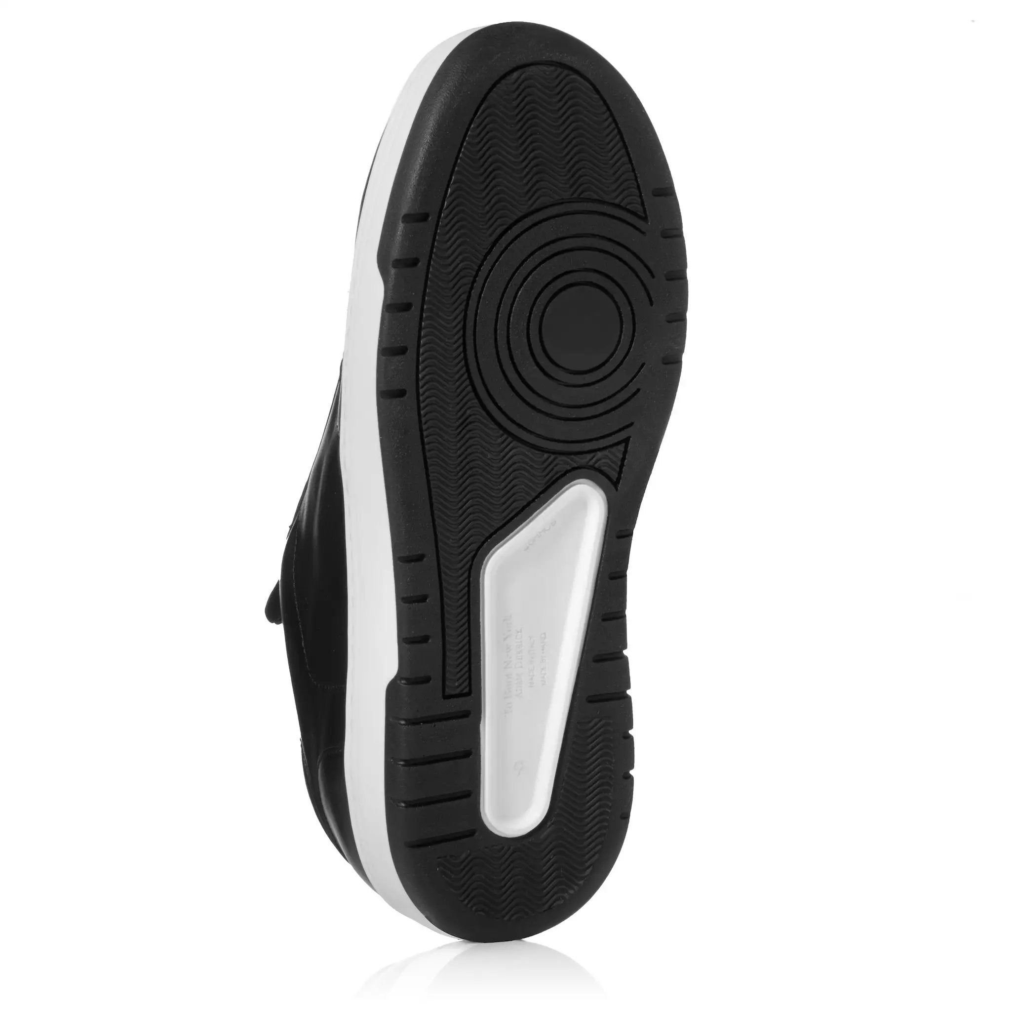 Colin Black Leather Court Sneaker by To Boot New York