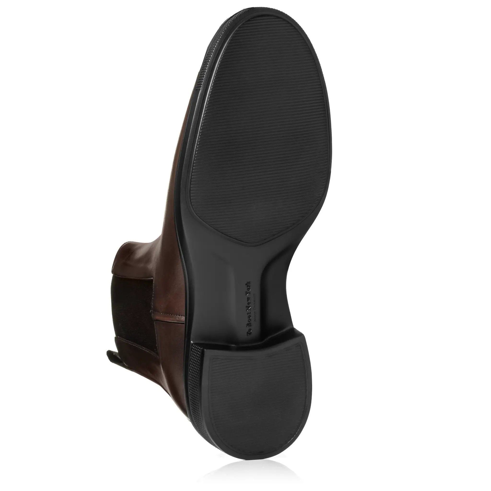 Carlsbad Dark Brown Calf Leather Chelsea Boot by To Boot New York
