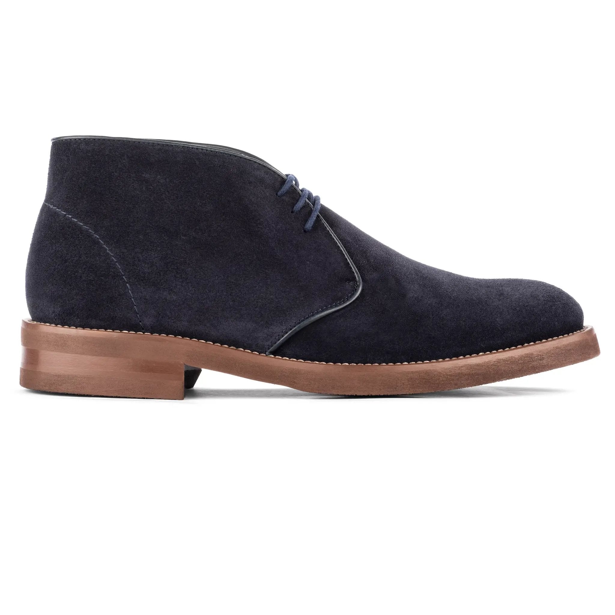 Monaco Navy Suede Chukka Boot by To Boot New York