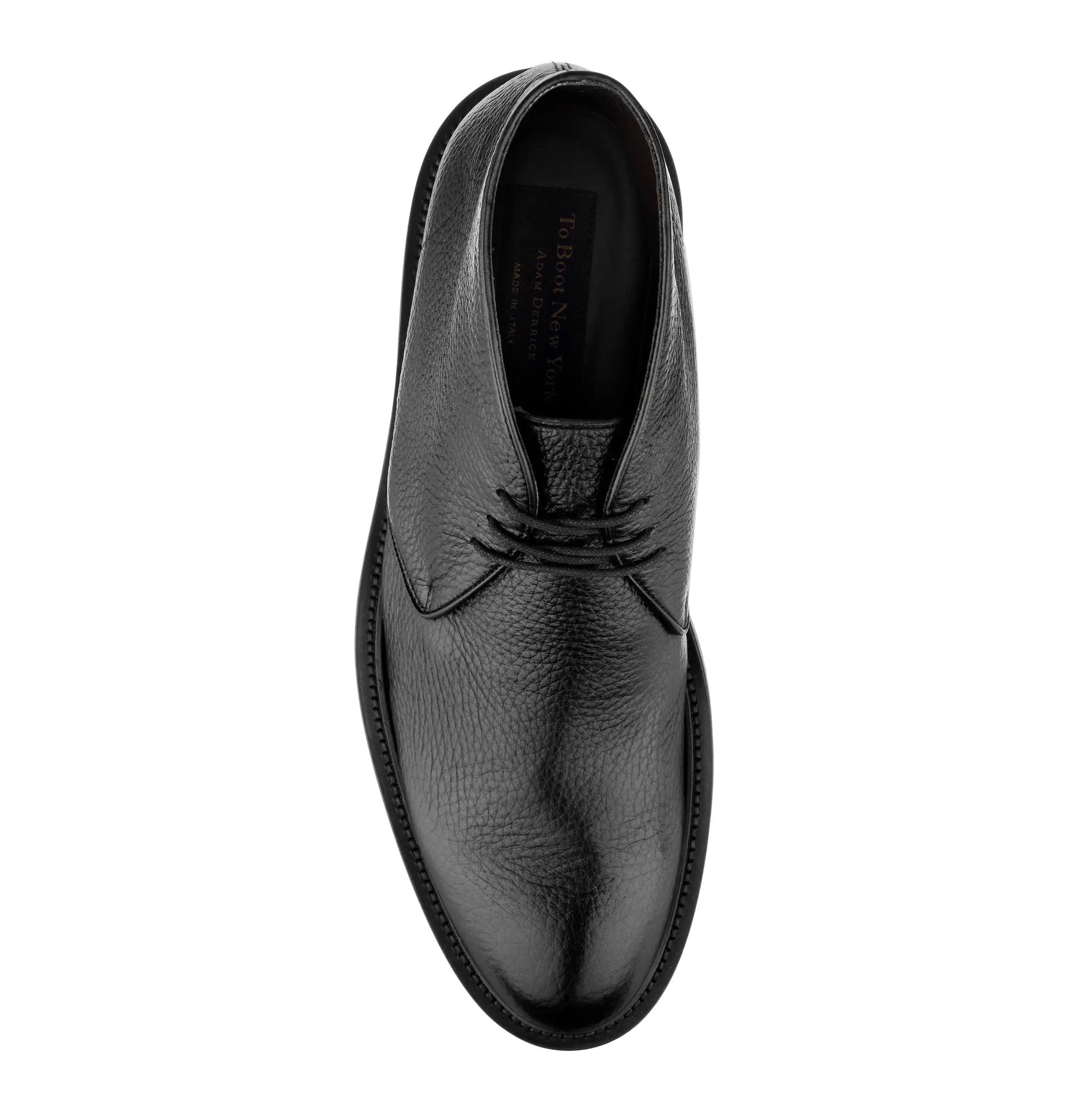 Vista Black Deerskin Chukka Boot by To Boot New York