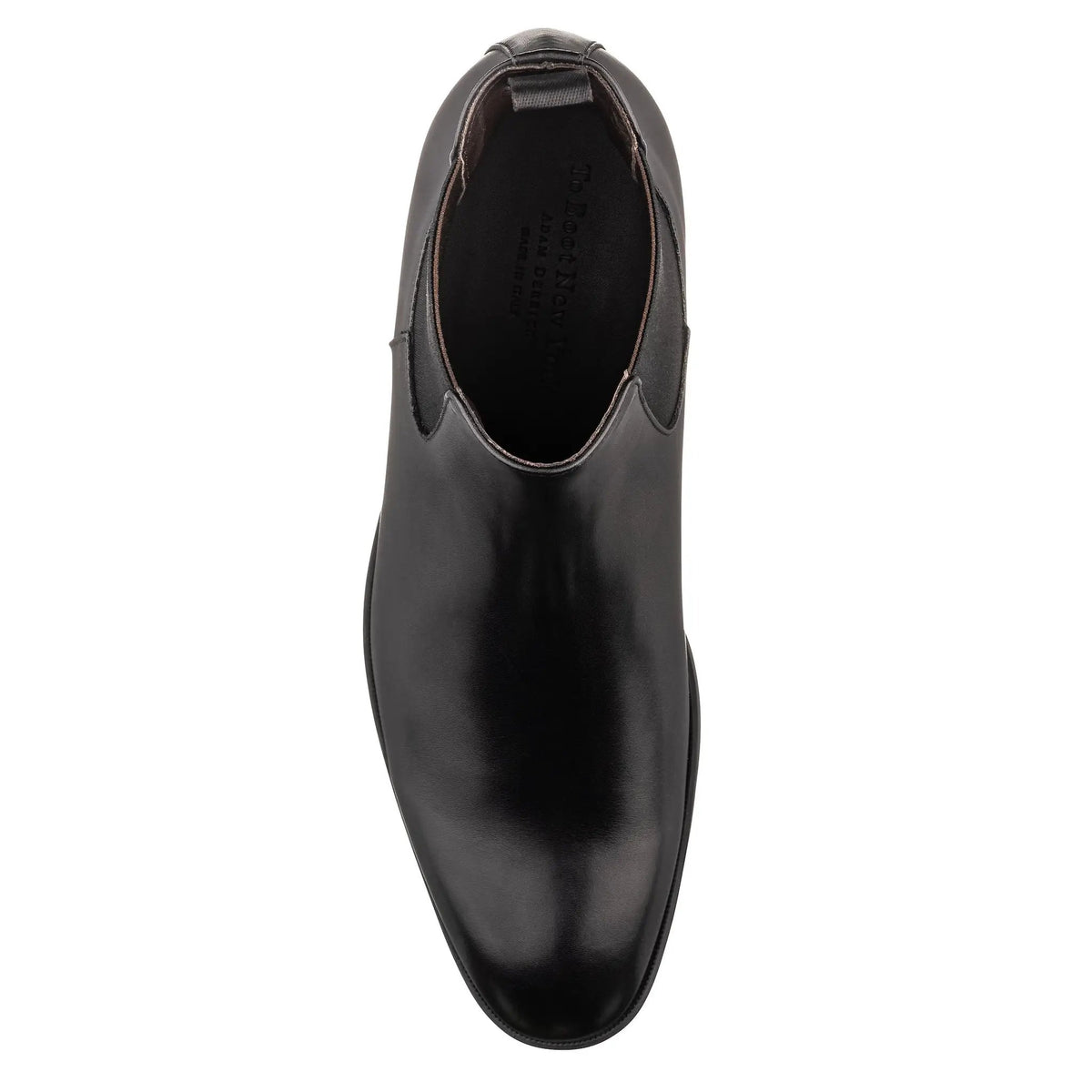 Icharus Black Calf Leather Chelsea Boot by To Boot New York