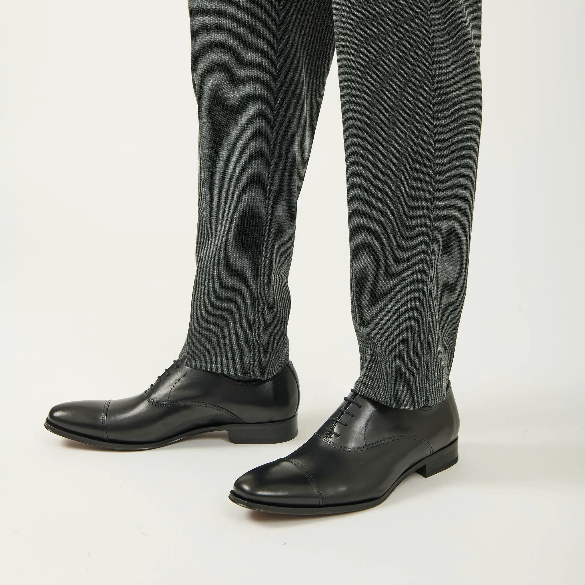 Aidan Black Calf Cap Toe Oxford by To Boot New York