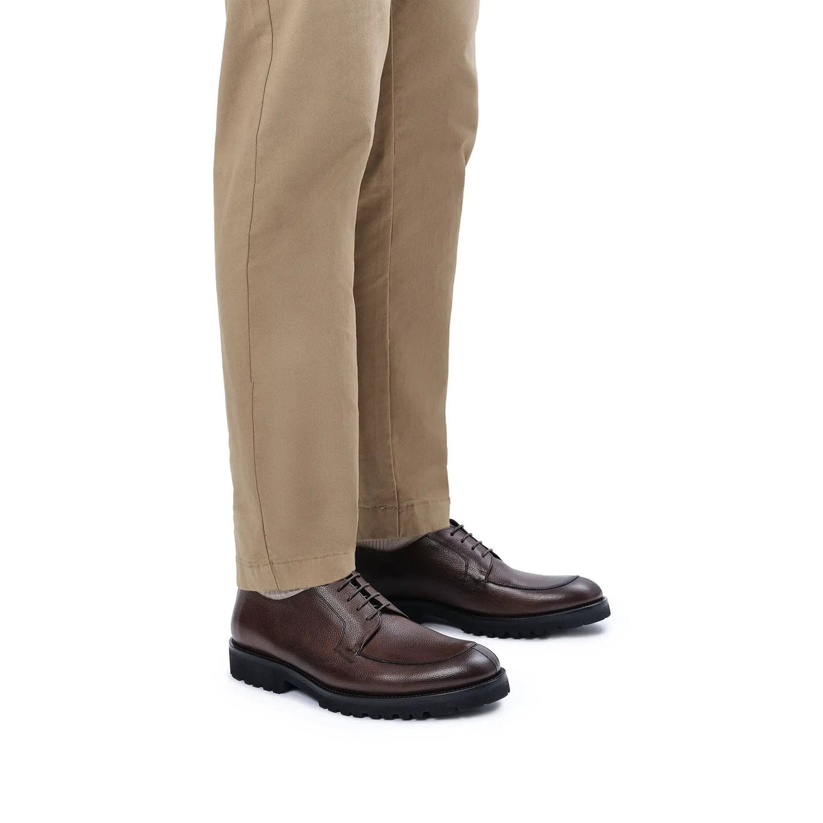 Delancey Brown Smooth Calf Derby by To Boot New York