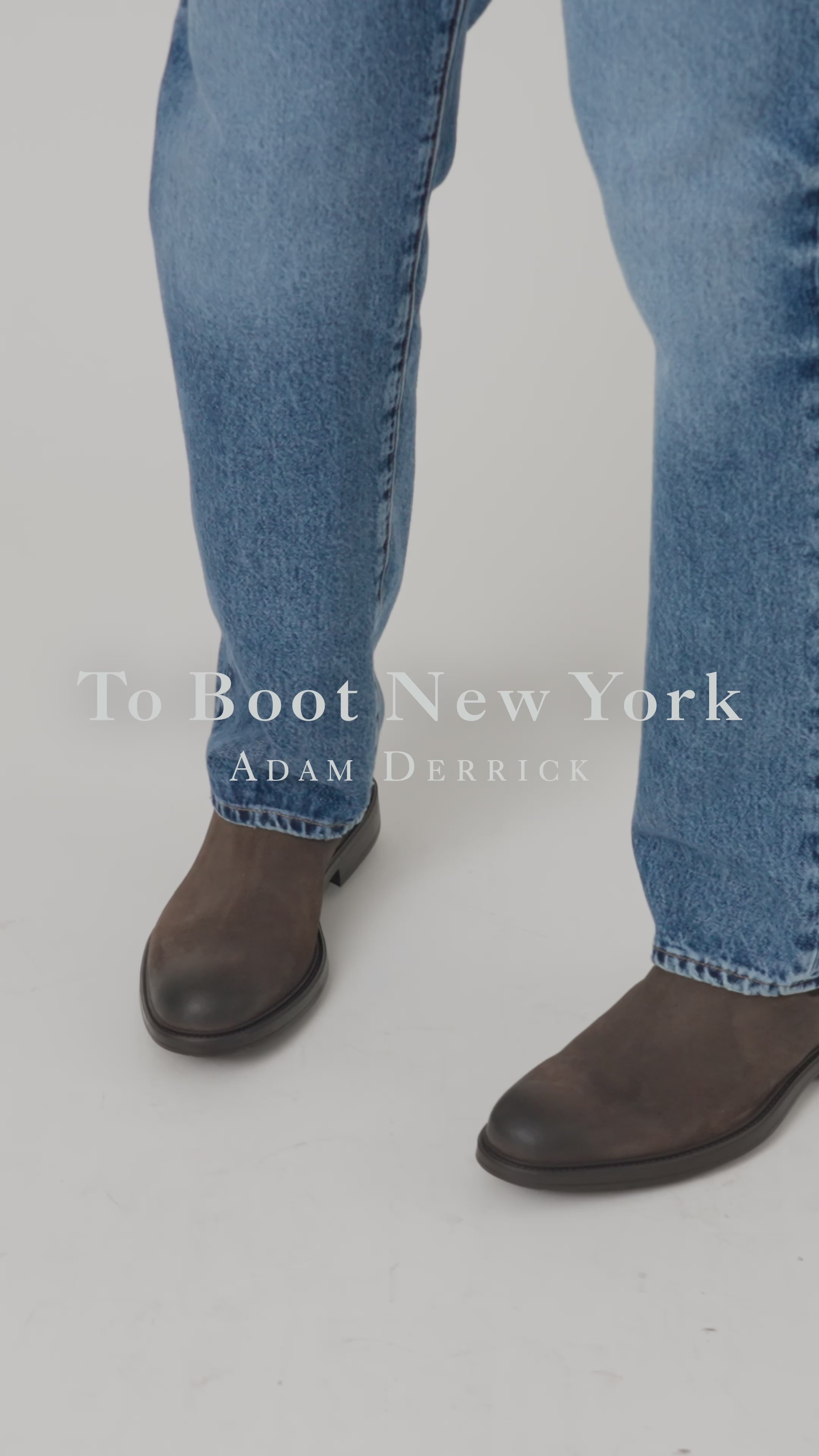 Largo Dark Chocolate Waxed Suede Chelsea Boot