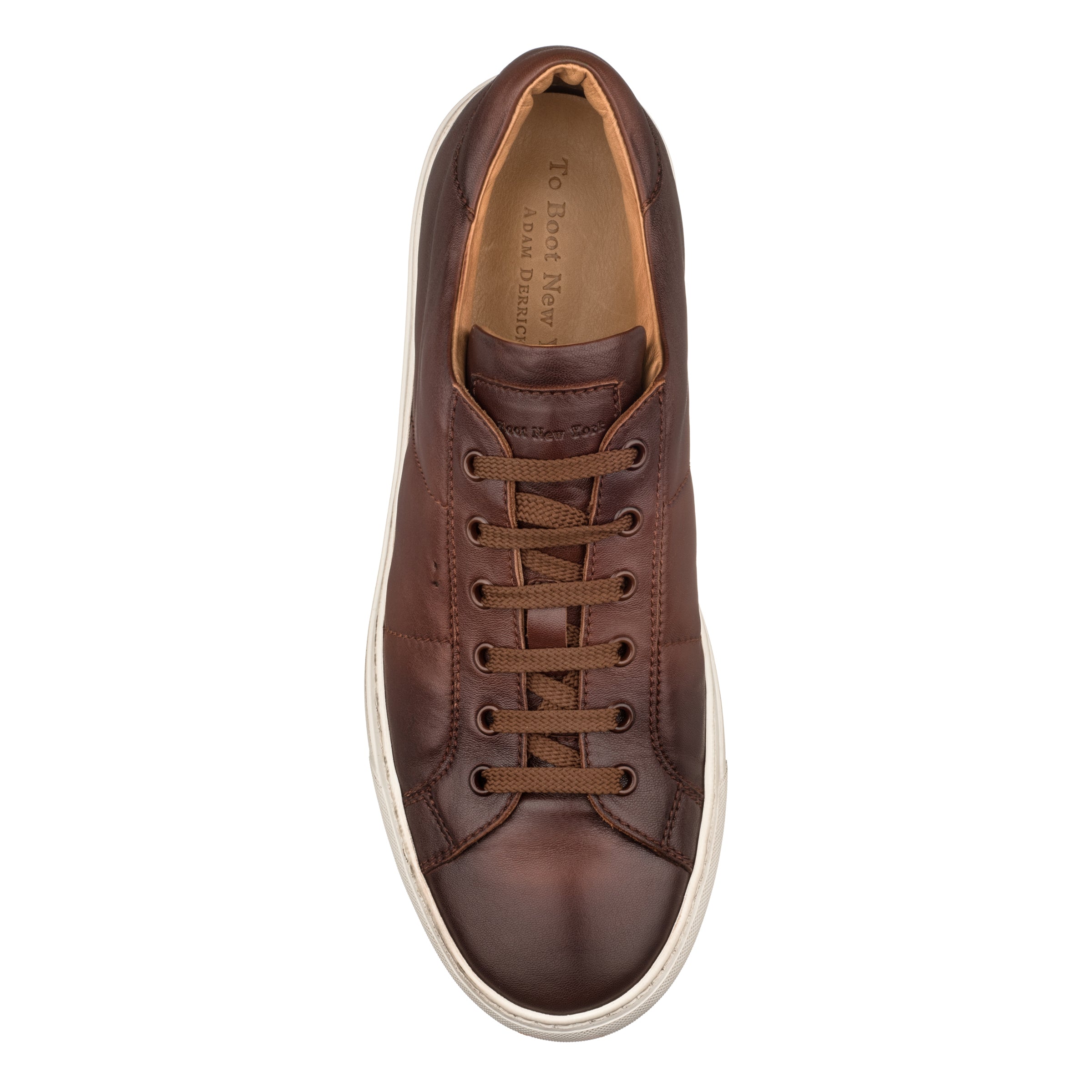 Colton Brandy Nappa Calf Sneaker by toboot