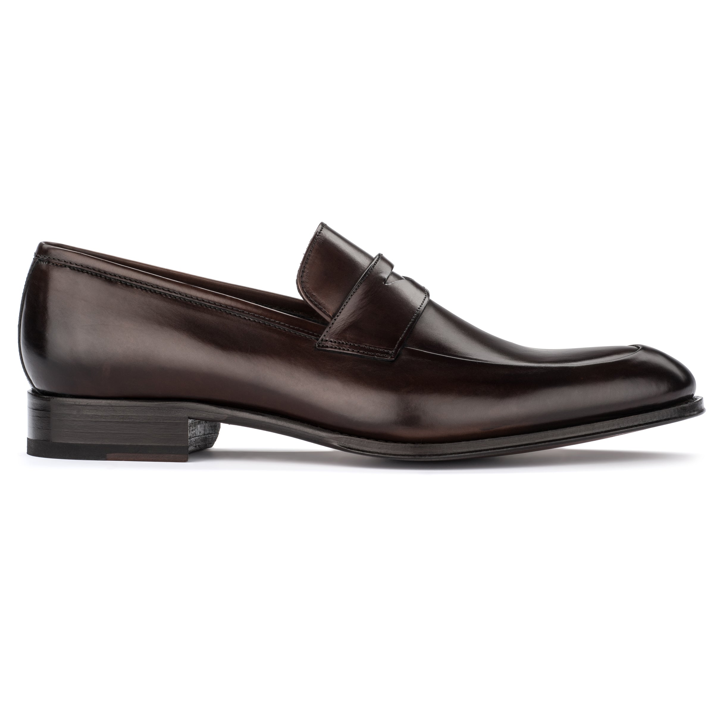 Francis Burnished Brown Calf Dress Loafer by toboot