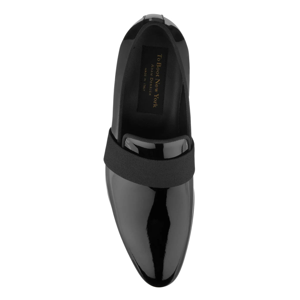 Perry Black Patent Formal Slip-On by To Boot New York